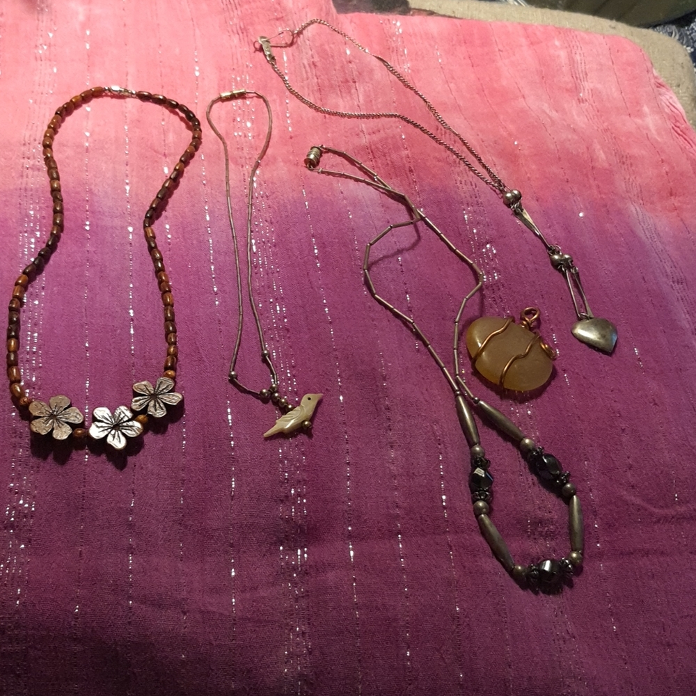 Vintage 70s Necklace Lot